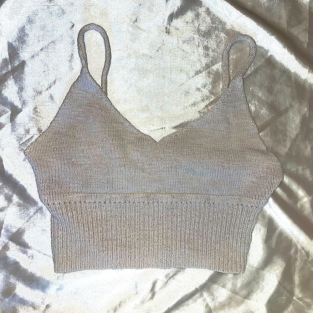 White Crop Top